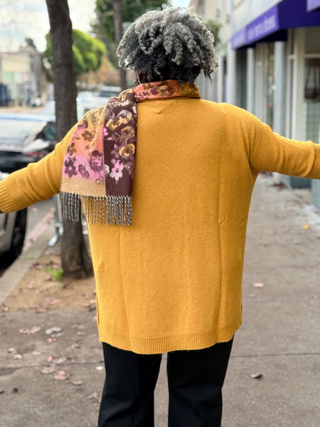 Amazing Woman Cassi One Size Sweater-Gold