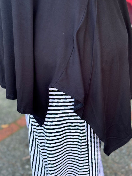 Kozan Juliette Top-Black Tencel