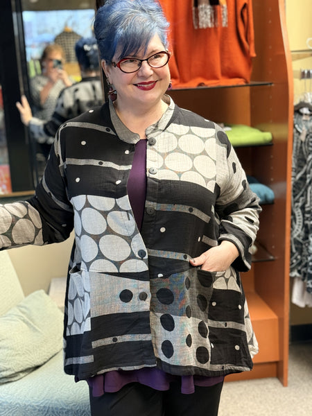 Yaza 3 Layer Gauze Jacket- L/XL