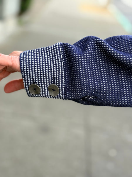 Habitat Opposites Attract Chill Shirt- Navy