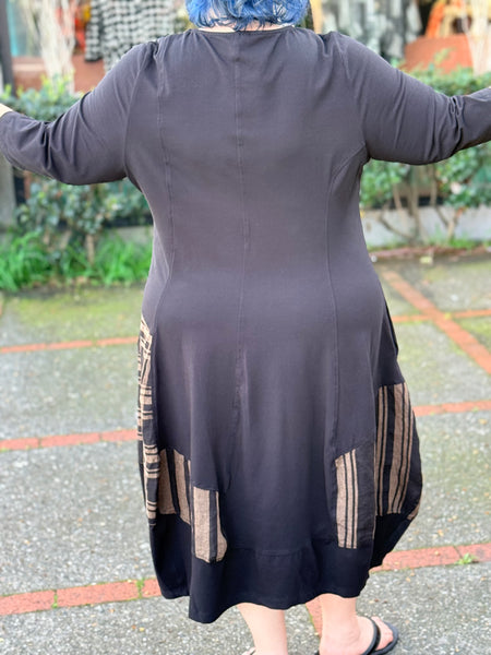 Alembika Cotton Cocoon Dress- Terra