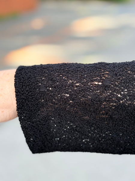 Alembika Urban Black Lace Sweater