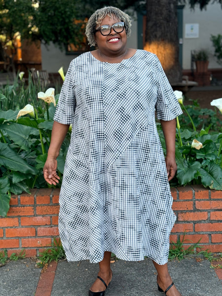Niche Florence Dress- Shadow Plaid