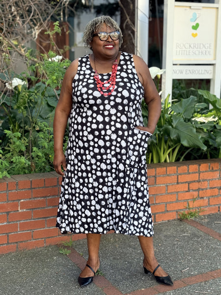 Vine St. Apparel Dots Dress