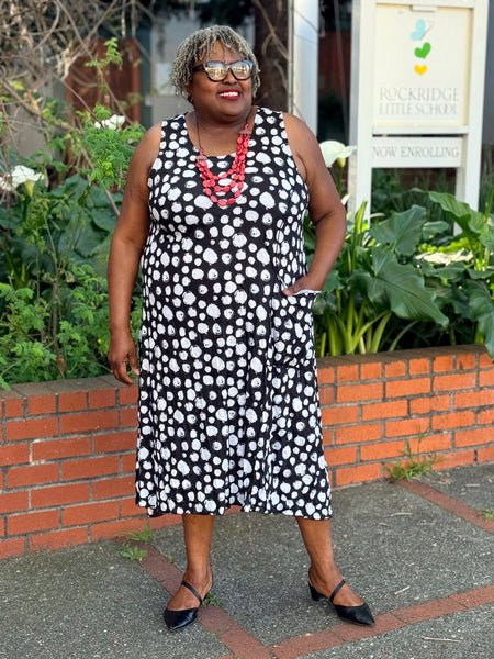 Vine St. Apparel Dots Dress