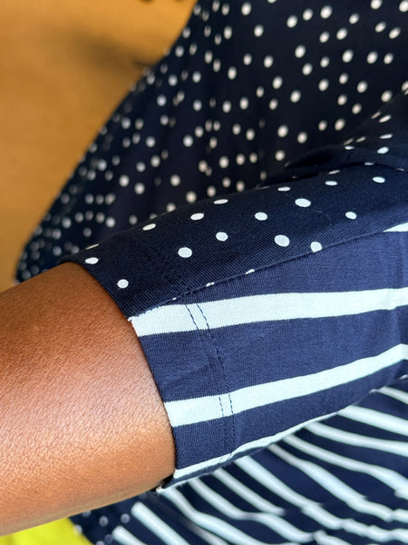 Alembika Sun and Moon Top-Navy