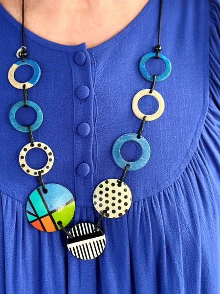 The Parlour Margaret Dress- Royal Blue