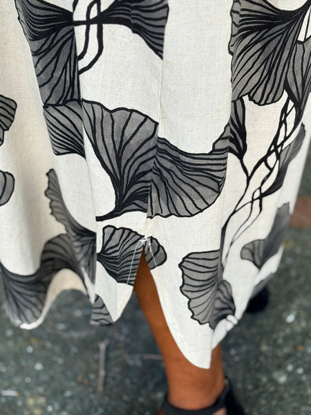 Noen Ginko Leaf Dress