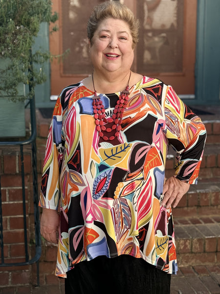 Kozan Dima Tunic-Leaf Vogue