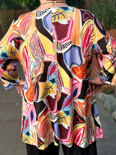 Kozan Dima Tunic-Leaf Vogue