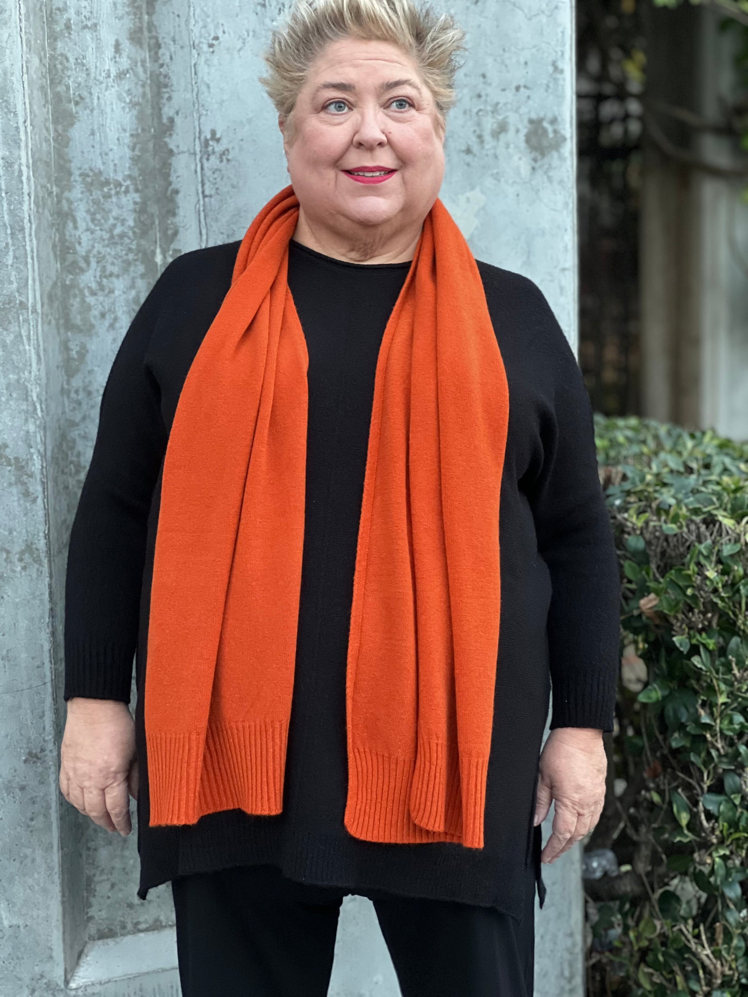 Amazing Woman Coby Scarf-Burnt Orange