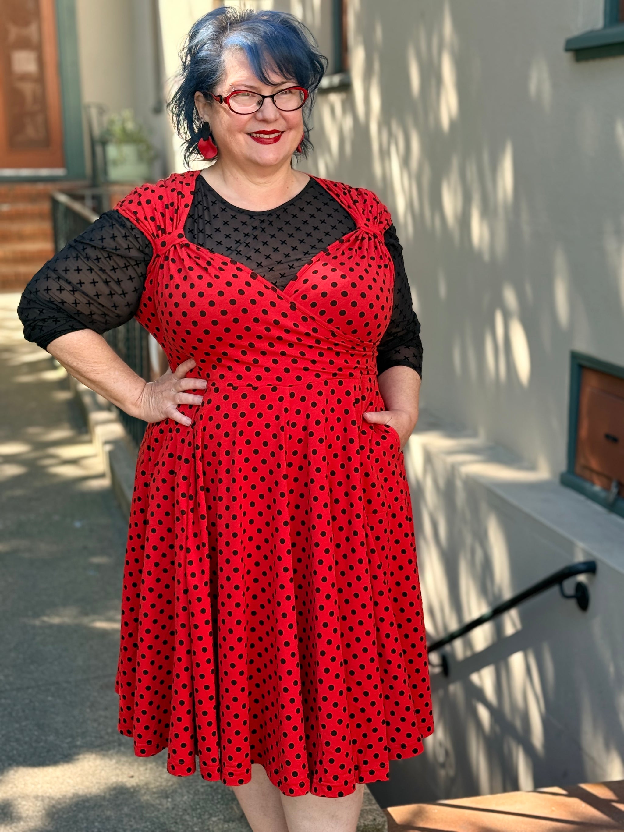 plus size heart cut out dress Sweet Society Black Heart Cutout High-Collar Dress Plus Size