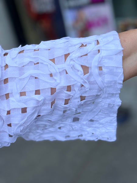 Sydney Project Cris Cropped Jacket- White