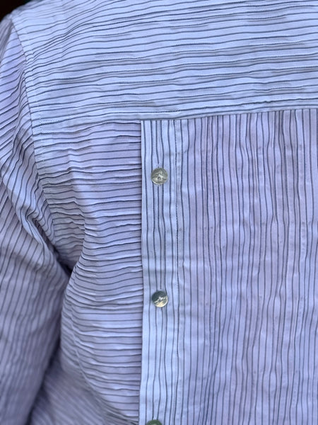 Habitat Santorini Stripe Selene Shirt-White