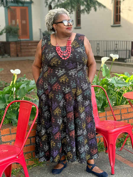Effie's Heart Amalfi Tank Dress -Antheia Print