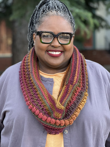 G2 Designs Hand Crafted Infinity Cowl Scaft-Fall Mix