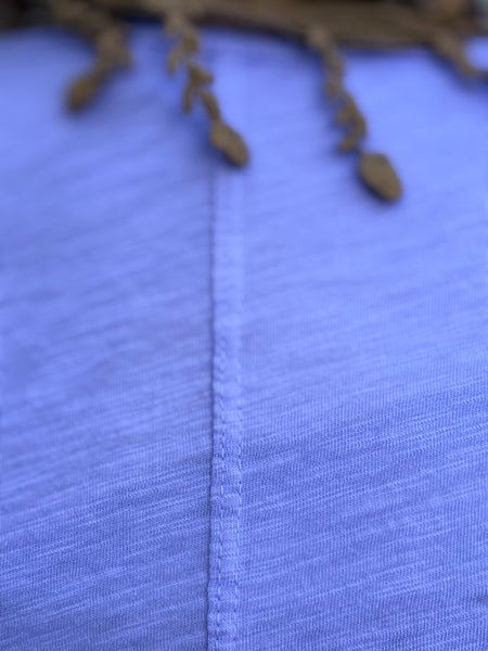 Jess and Jane Center Seam Boxy Dolman Top-Lilac