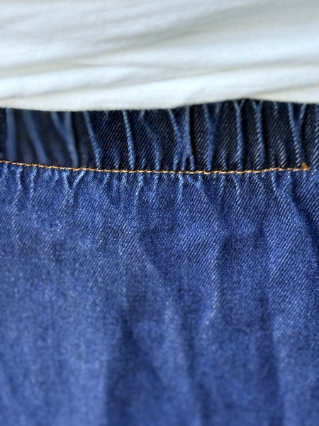 Kleen Citron Bleu Denim Cargo Pant- Nightblue