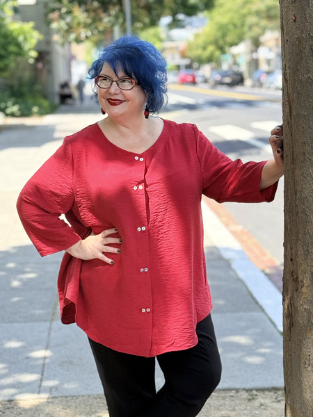 Niche Cosmos Blouse- Spice