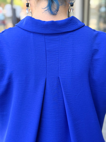 Sydney Project Air Flow Button Shirt-Royal Blue