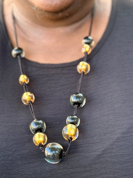 Zsiska Radiance 12-Bead Gold Foil