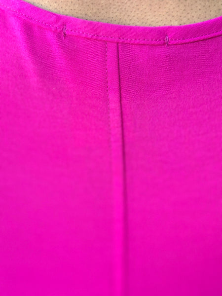 Sydney Project Air Flow Tank Dress- Magenta