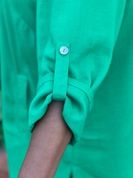 Fridaze Annie Shirt- Emerald