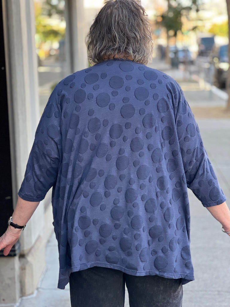 Cut Loose One Size Dot Jacquard Tunic-Nightsky – In Full Swing