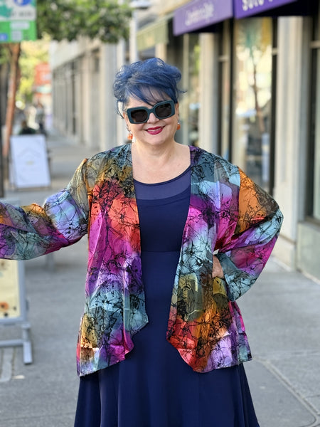 Aris A Silk Jacket -Multi