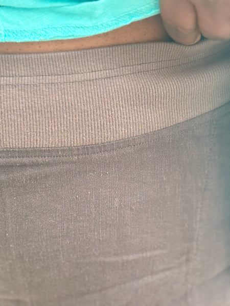 Kleen Wide Band Crop Pant- Reefrock