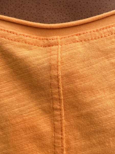 Kleen Seamed Short Sleeve Tee-Tangerine
