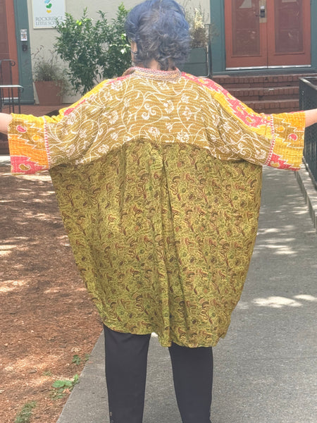 Pareo Kantha Free To Be Me Button Down-132