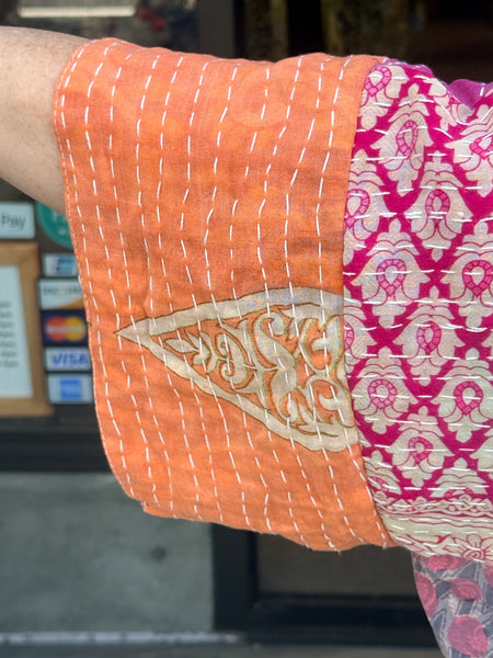 Pareo Kantha Free To Be Me Button Down-138