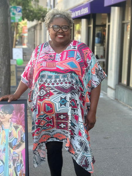 KikiSol One Size Midi Kaftan-Urban Guatemala