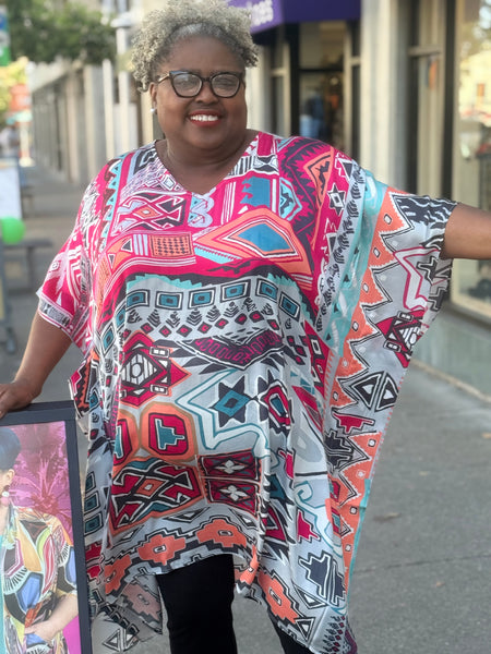 KikiSol One Size Midi Kaftan-Urban Guatemala