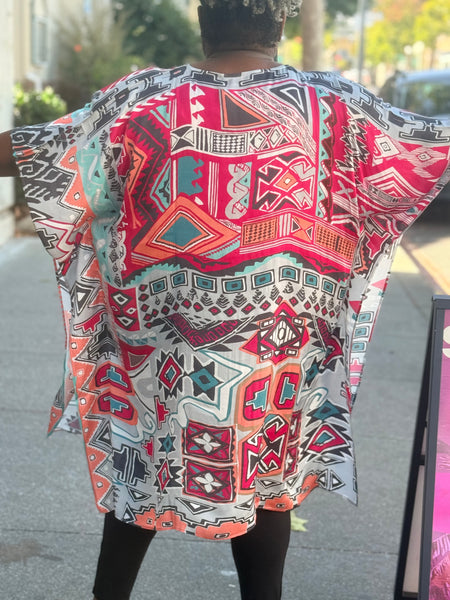 KikiSol One Size Midi Kaftan-Urban Guatemala