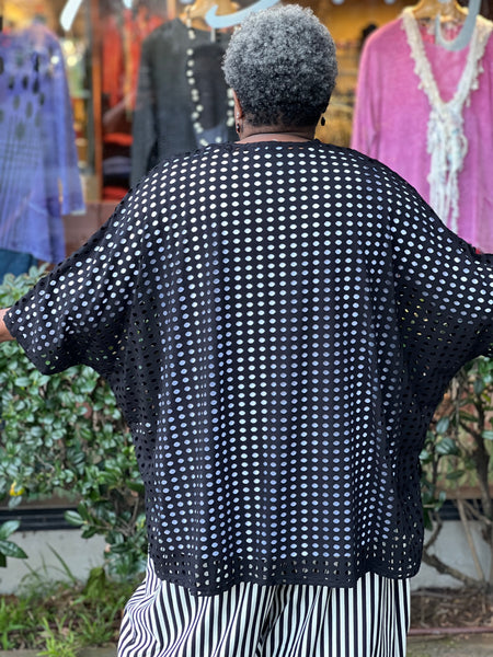 Sydney Project Knitted Holes Kimono