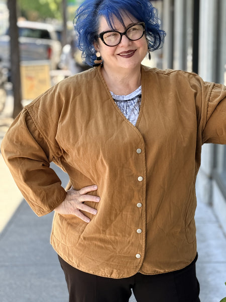 Shannon Passero One Size Smith Jacket-Camel