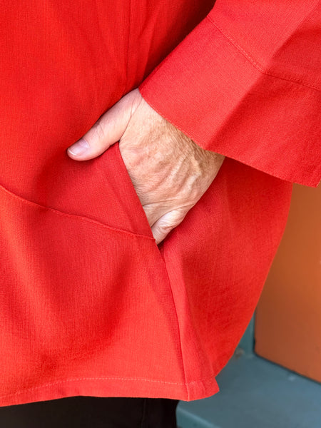 Fridaze Sabrina Blouse-Paprika