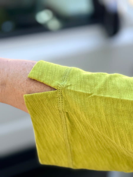 Habitat Pebble Coverstitch Boatneck Tee-Lentil