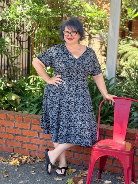 Effie's Heart Tawny Dress- Rosette