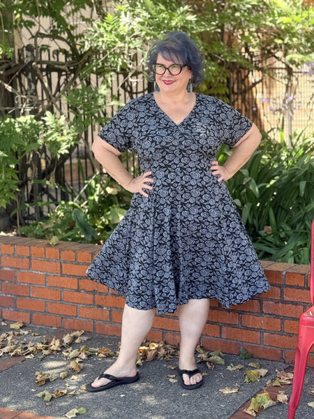 Effie's Heart Tawny Dress- Rosette