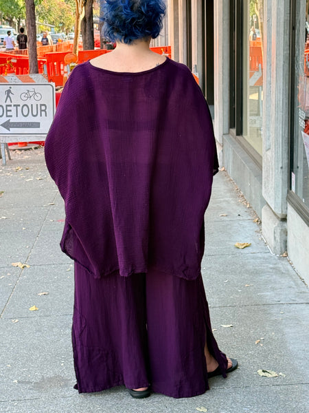 Oh My Gauze Name it Jane Top-Amethyst