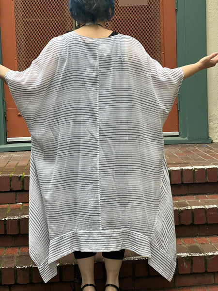 Risona Stripe Cotton Tunic/Dress