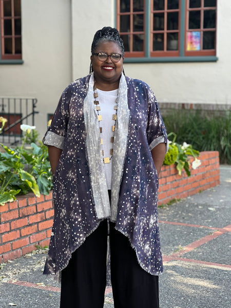 I Love Linen Moon Duster-One Size