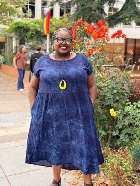 Oh My Gauze Alba Dress- Sapphire