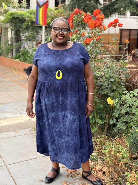 Oh My Gauze Alba Dress- Sapphire