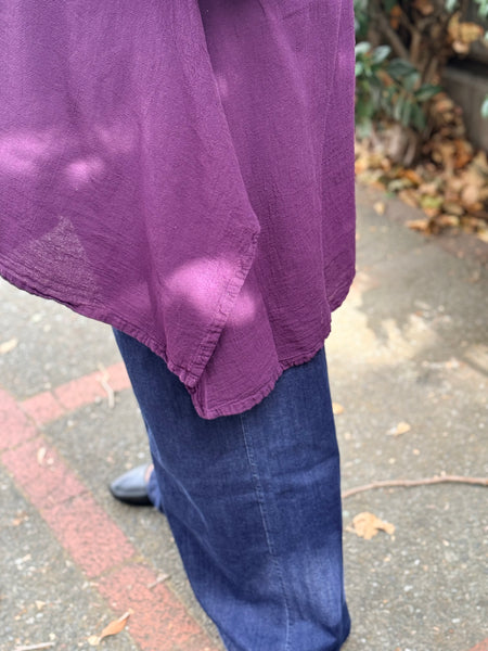 Oh My Gauze Bunny Top- Amethyst -One Size