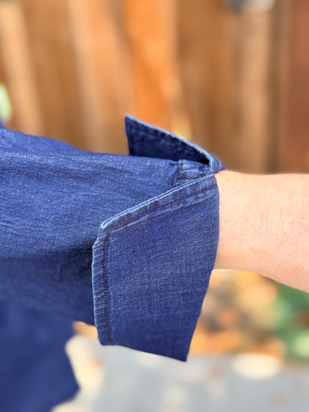 Habitat Perfect Travel Shirt-Dark Denim