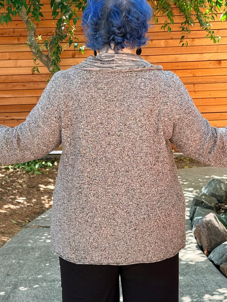 Habitat Cotton Scramble Stitch Relaxed Cowl-Willow
